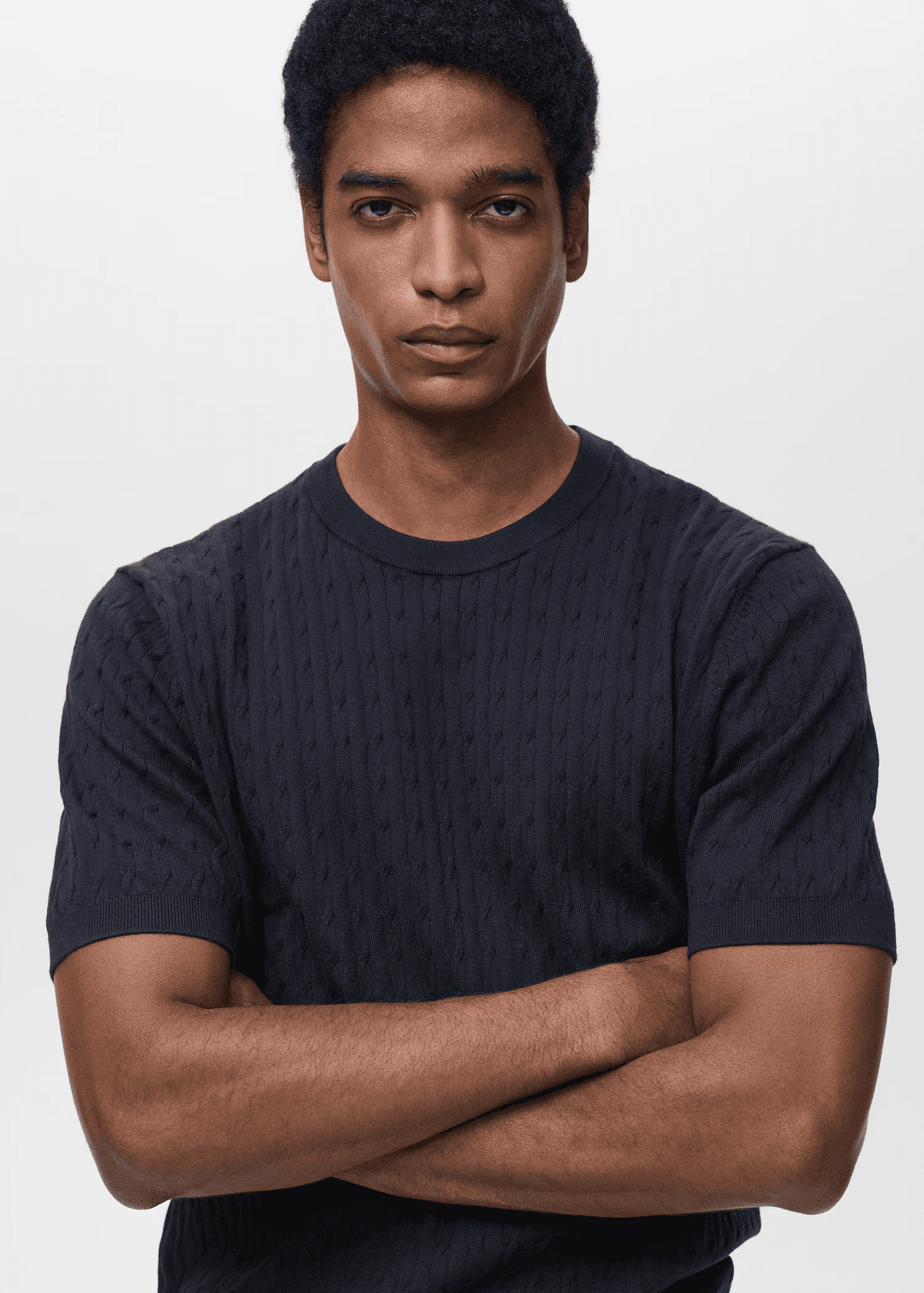 Braided fine-knit